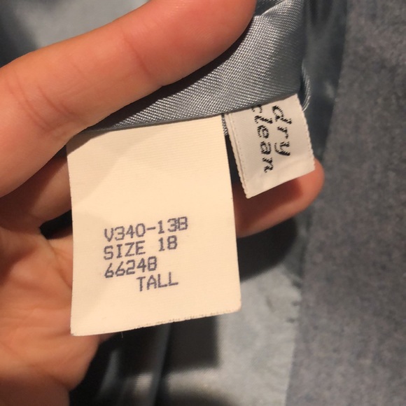 Vintage Pendleton Light Blue Wool Blazer - Picture 5 of 9